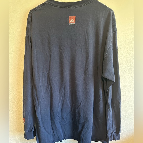 Adidas Throwback Long Sleeve T-Shirt - Picture 4 of 4